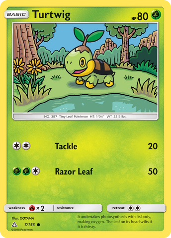 Turtwig (7/156) [Sun & Moon: Ultra Prism]