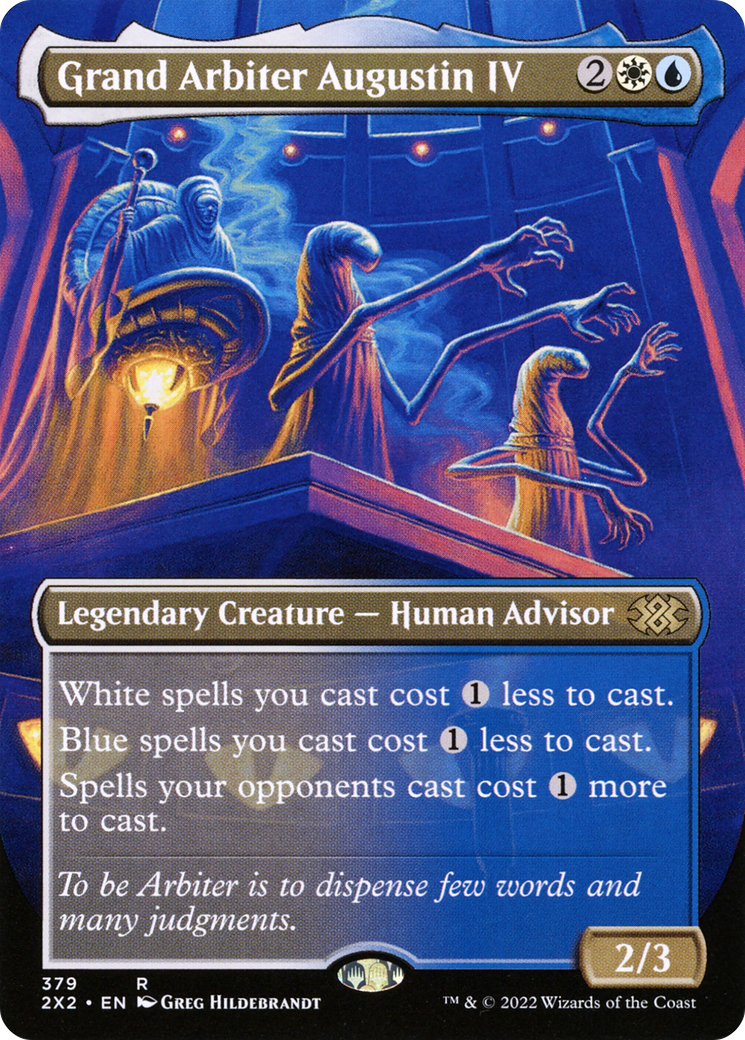 Grand Arbiter Augustin IV (Borderless Alternate Art) [Double Masters 2022]