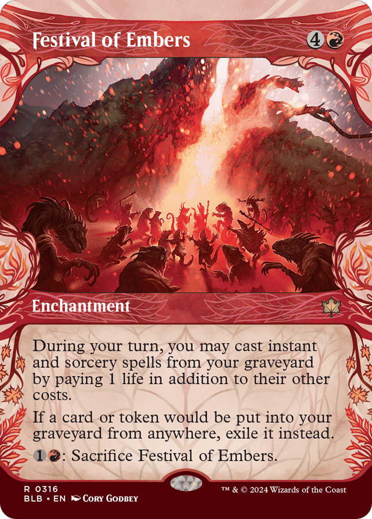 Festival of Embers (Showcase) [Bloomburrow]