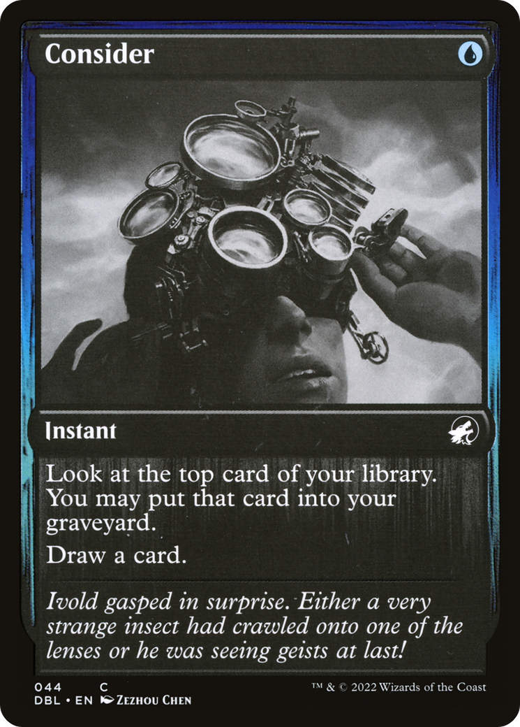 Consider [Innistrad: Double Feature]