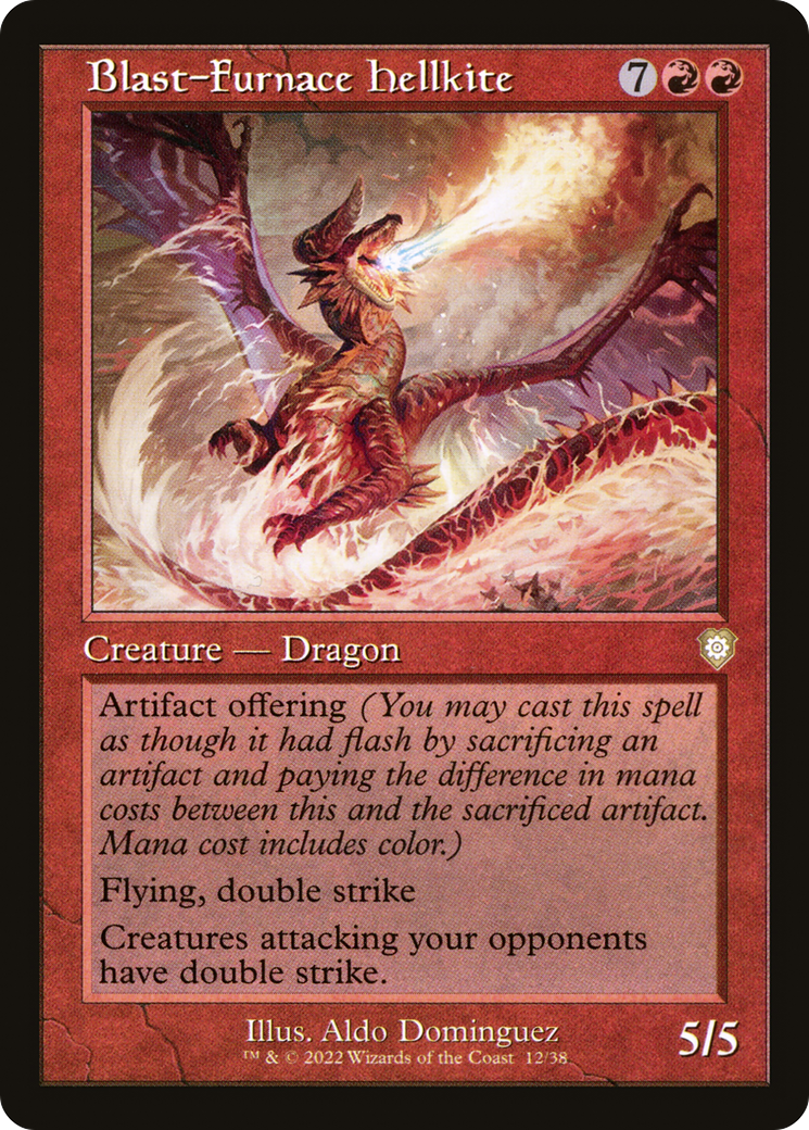 Blast-Furnace Hellkite (Retro) [The Brothers' War Commander]