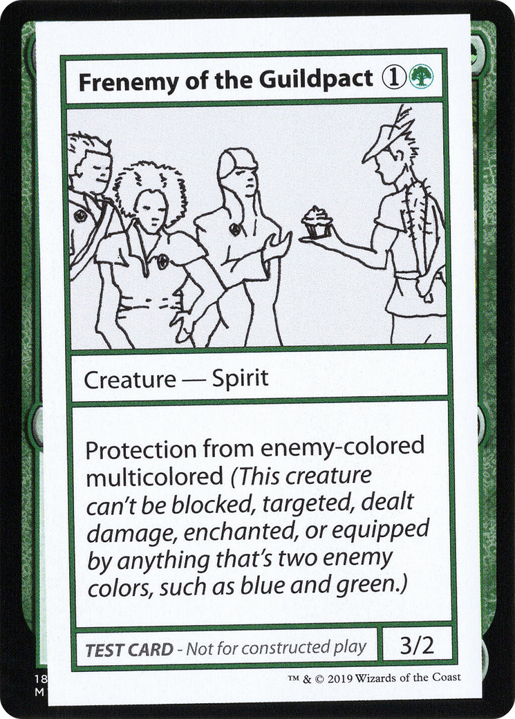 Frenemy of the Guildpact (2021 Edition) [Mystery Booster Playtest Cards]
