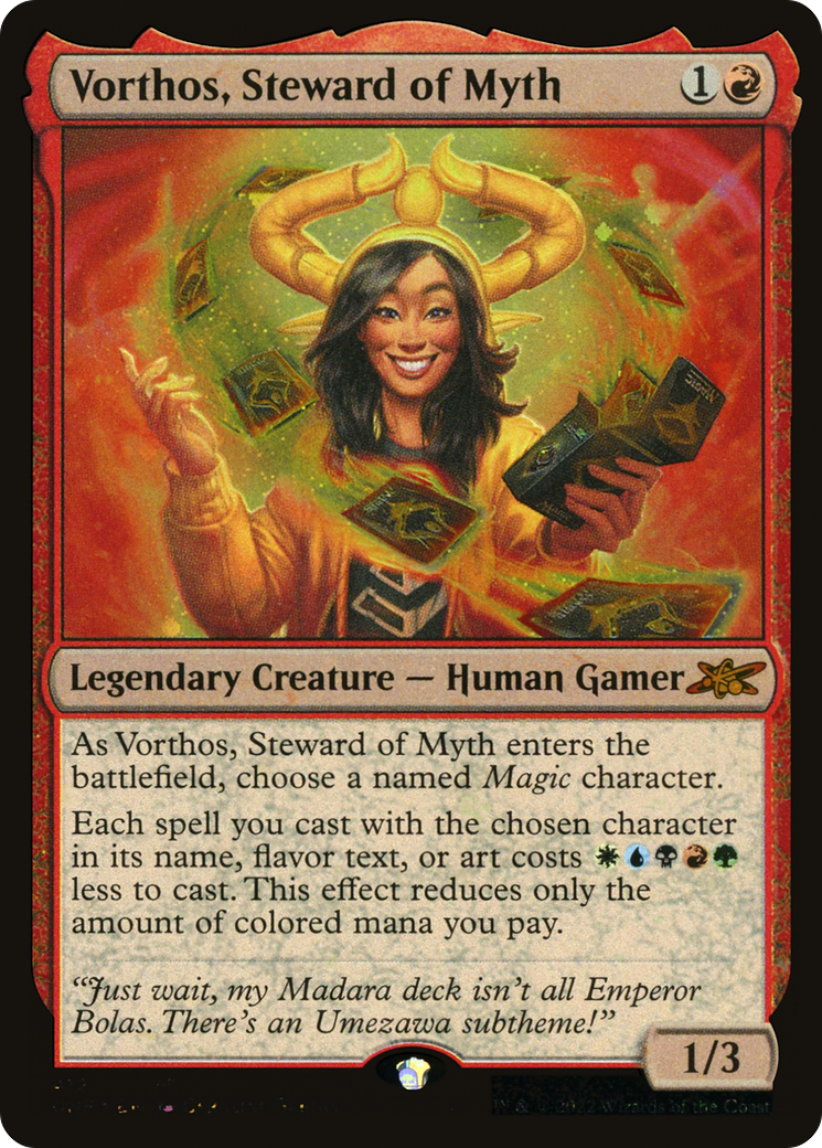 Vorthos, Steward of Myth (Galaxy Foil) [Unfinity]