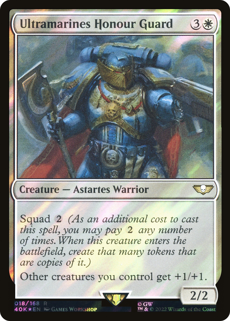 Ultramarines Honour Guard (Surge Foil) [Warhammer 40,000]