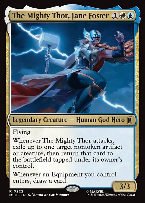 The Mighty Thor, Jane Foster (MSH 222) [Marvel Super Heroes]