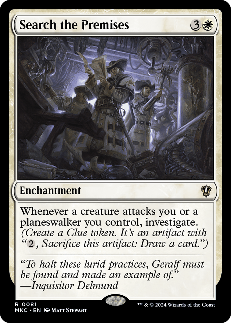 Search the Premises [Murders at Karlov Manor Commander]