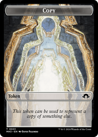 Phyrexian Germ // Copy Double-Sided Token [Modern Horizons 3 Tokens]