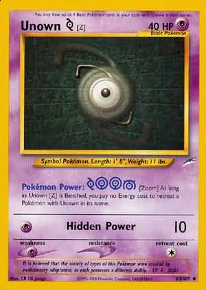 Unown [Z] (60/105) [Neo Destiny Unlimited]