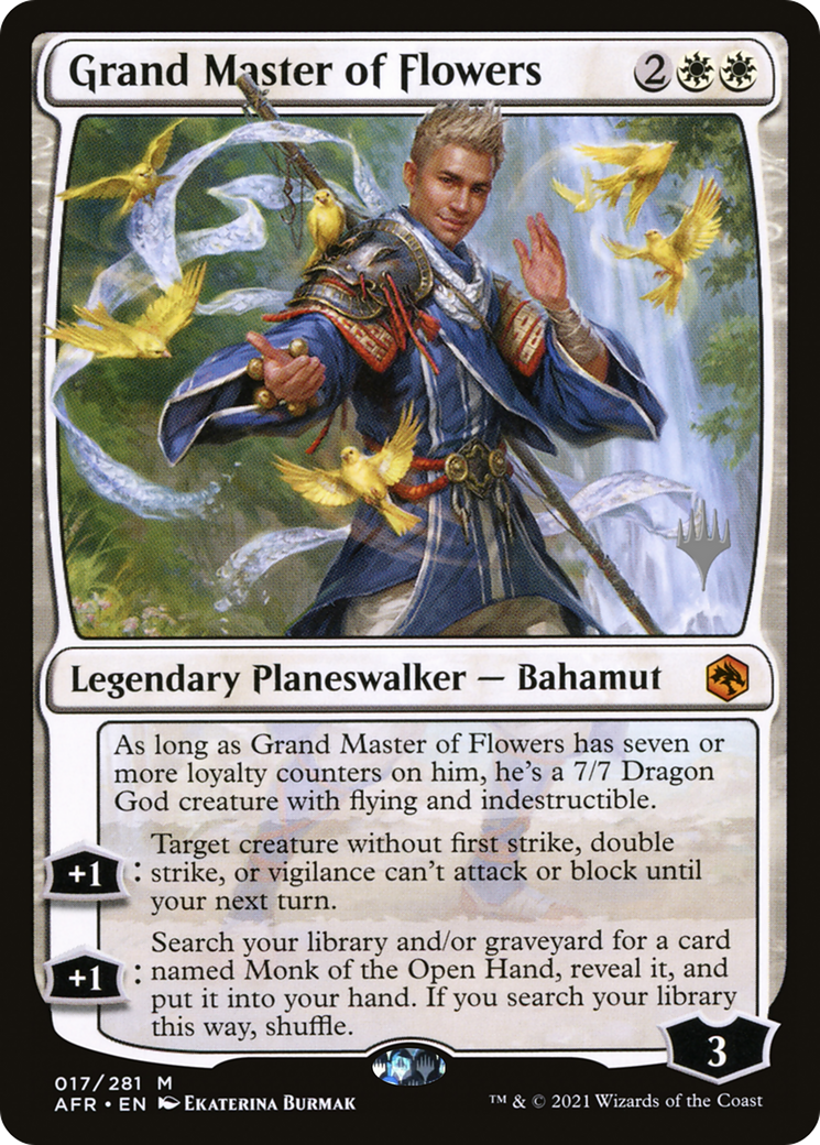 Grand Master of Flowers (Promo Pack) [Dungeons & Dragons: Adventures in the Forgotten Realms Promos]