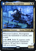 Ludevic, Necrogenius // Olag, Ludevic's Hubris [Innistrad: Midnight Hunt Prerelease Promos]