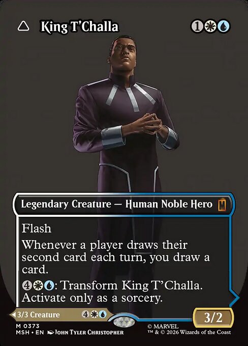 King T'Challa // Black Panther, Hope Enduring (MSH 373) [Marvel Super Heroes]