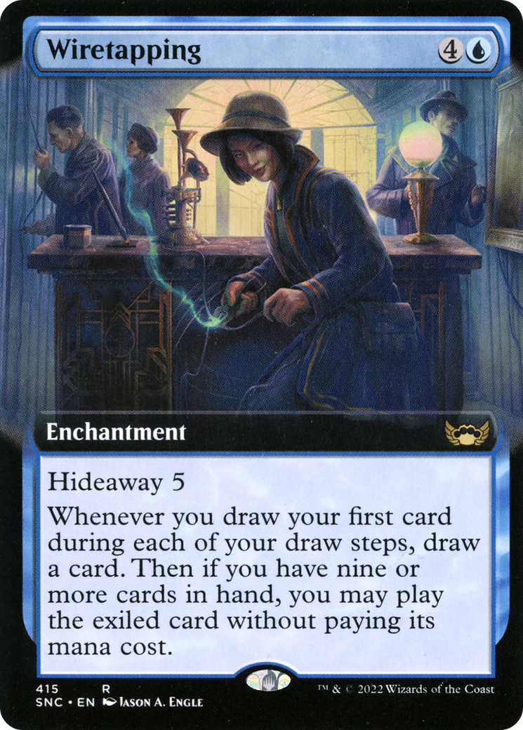 Wiretapping (Extended Art) [Streets of New Capenna]