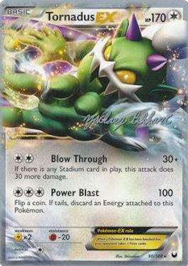 Tornadus EX (90/108) (CMT - Zachary Bokhari) [World Championships 2012]