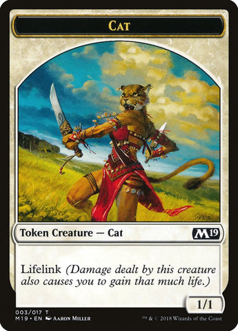 Cat Token [Core Set 2019 Tokens]