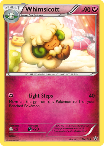 Whimsicott (71/124) [XY: Fates Collide]