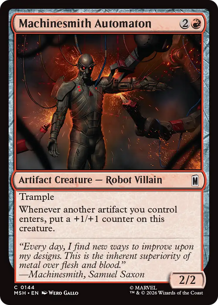 Machinesmith Automaton [Marvel Super Heroes]