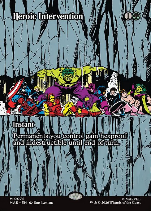 Heroic Intervention (MAR 78) [Marvel Universe]