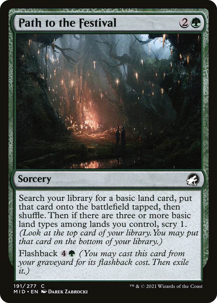 Path to the Festival [Innistrad: Midnight Hunt]