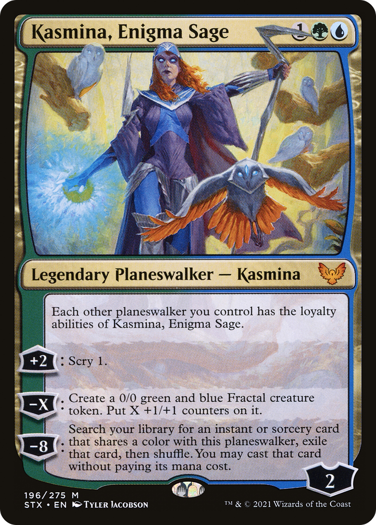 Kasmina, Enigma Sage [Strixhaven: School of Mages]
