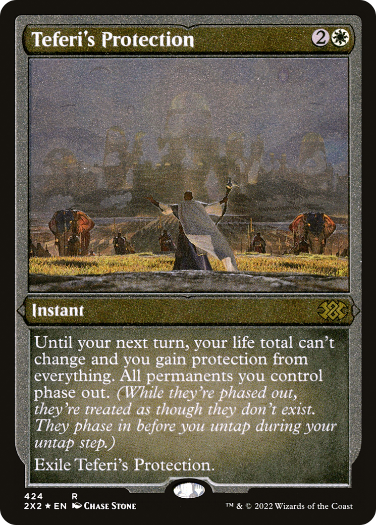 Teferi's Protection (Foil Etched) [Double Masters 2022]