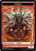 Goblin (010) // Wrenn and Six Emblem Double-Sided Token [Modern Horizons Tokens]