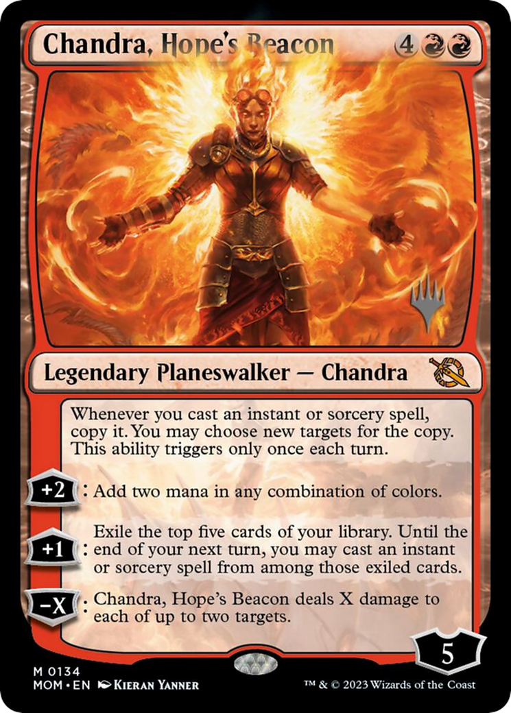 Chandra, Hope's Beacon (Promo Pack) [March of the Machine Promos]