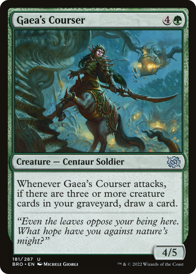 Gaea's Courser [The Brothers' War]