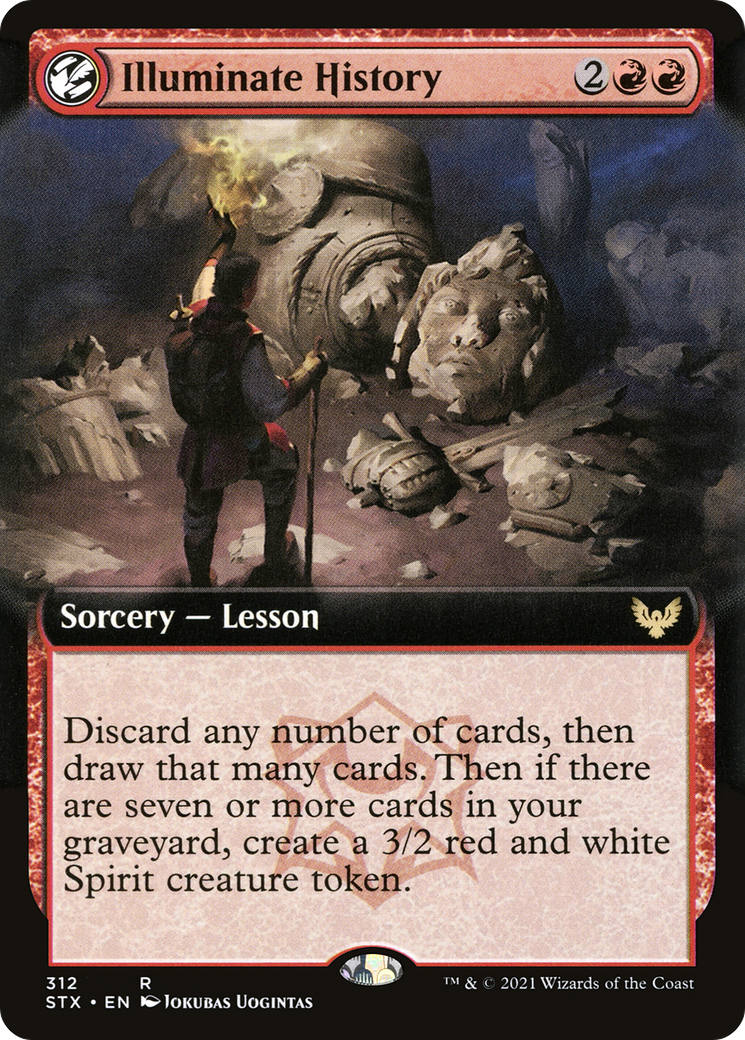 Illuminate History (Extended Art) [Strixhaven: School of Mages]