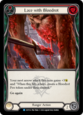 Lace with Bloodrot (Red) [OUT112] (Outsiders)  Rainbow Foil