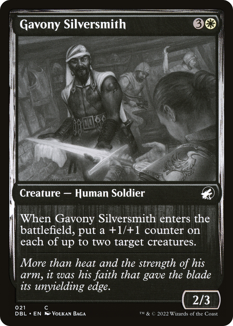 Gavony Silversmith [Innistrad: Double Feature]