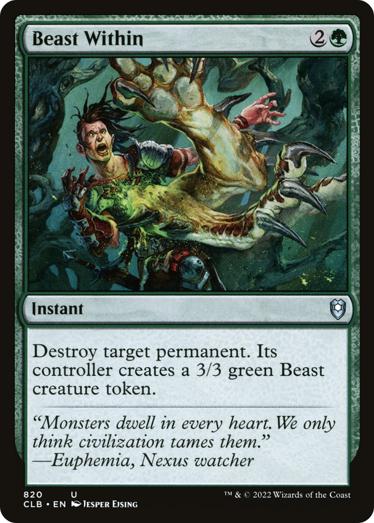 Beast Within [Commander Legends: Battle for Baldur's Gate]
