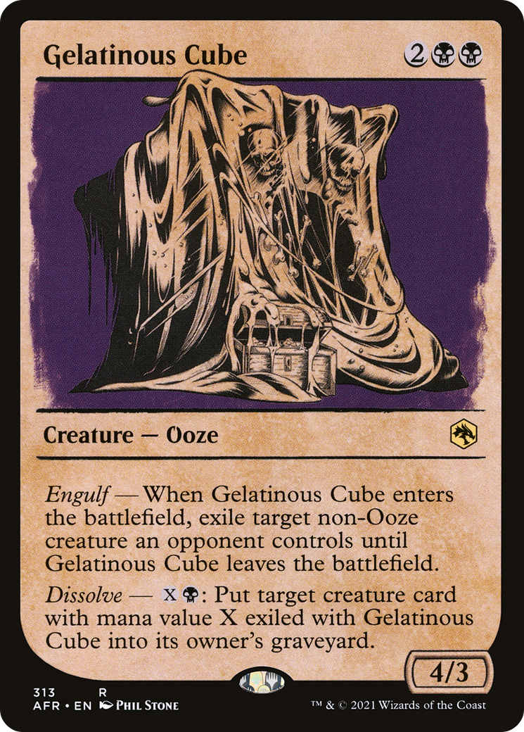 Gelatinous Cube (Showcase) [Dungeons & Dragons: Adventures in the Forgotten Realms]