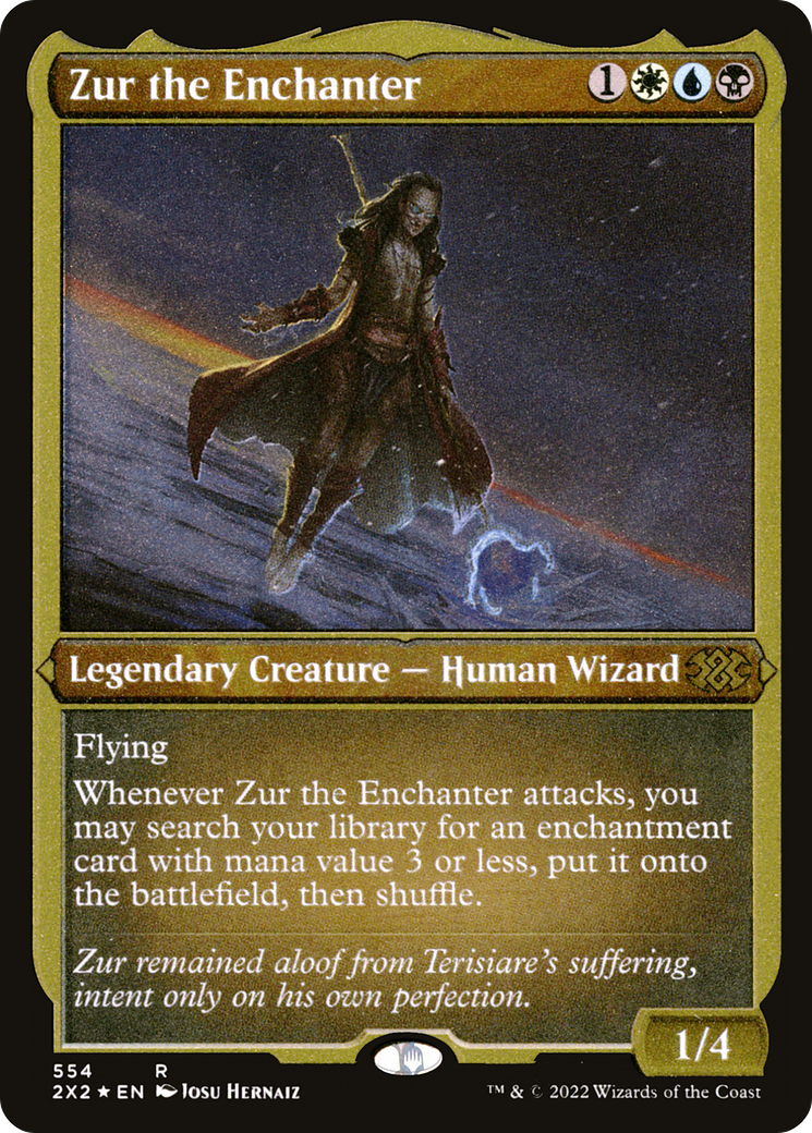 Zur the Enchanter (Foil Etched) [Double Masters 2022]