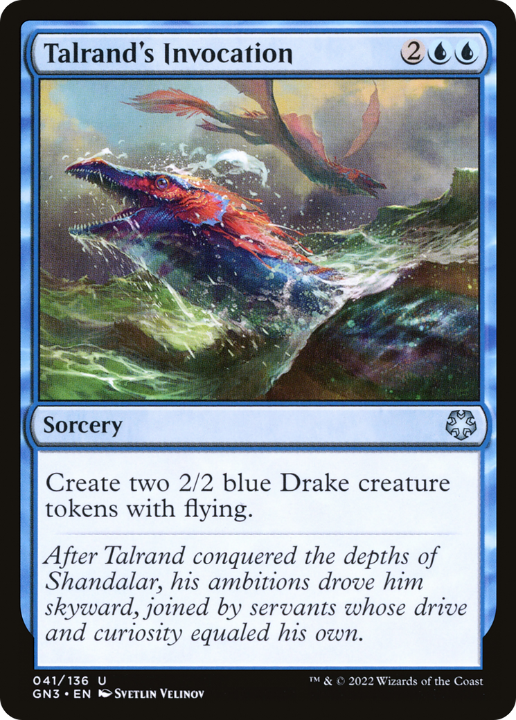 Talrand's Invocation [Game Night: Free-for-All]