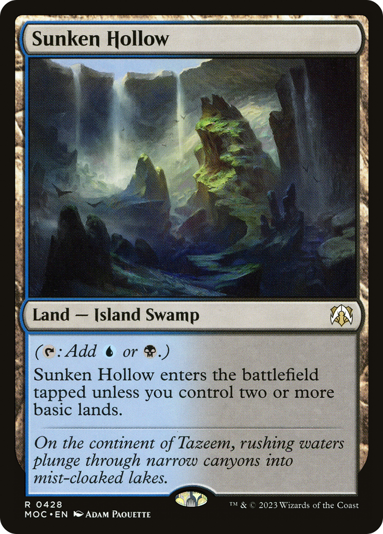 Sunken Hollow [March of the Machine Commander]