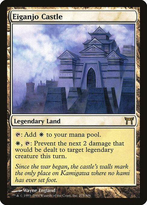 Eiganjo Castle (CHK 275) [Champions of Kamigawa]