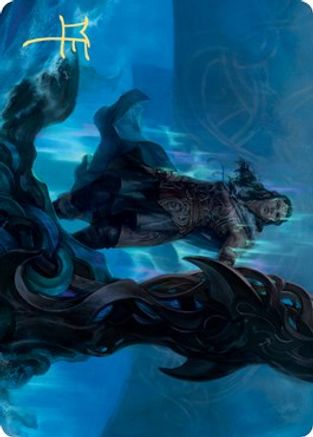 Cosima, God of the Voyage Art Card (Gold-Stamped Signature) [Kaldheim Art Series]