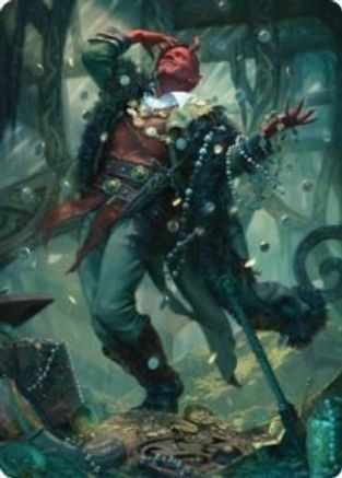 Tibalt, Cosmic Impostor Art Card [Kaldheim Art Series]