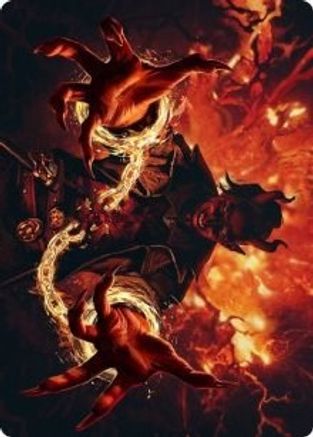 Tibalt's Trickery Art Card [Kaldheim Art Series]