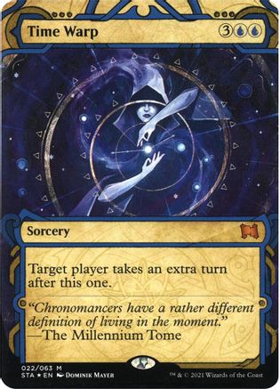 Time Warp (Foil Etched) [Strixhaven: Mystical Archive]
