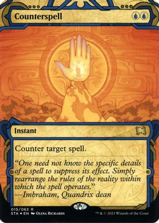 Counterspell (Foil Etched) [Strixhaven: Mystical Archive]