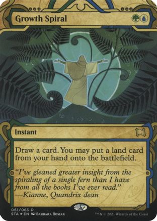Growth Spiral (Foil Etched) [Strixhaven: Mystical Archive]