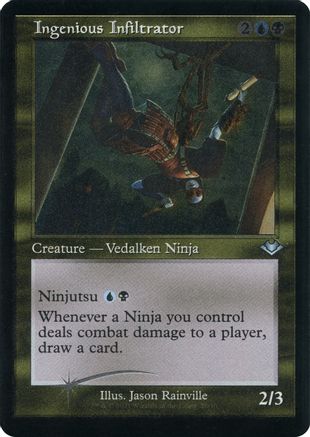 Ingenious Infiltrator (Retro Foil Etched) [Modern Horizons]