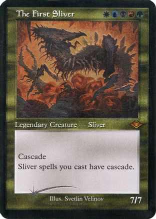 The First Sliver (Retro Foil Etched) [Modern Horizons]