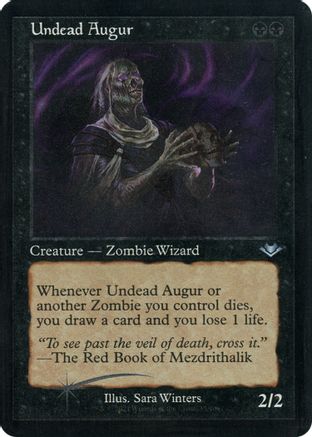 Undead Augur (Retro Foil Etched) [Modern Horizons]