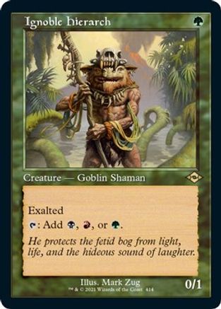 Ignoble Hierarch (Retro Foil Etched) [Modern Horizons 2]