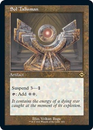 Sol Talisman (Retro Foil Etched) [Modern Horizons 2]