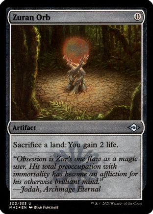 Zuran Orb (Foil Etched) [Modern Horizons 2]