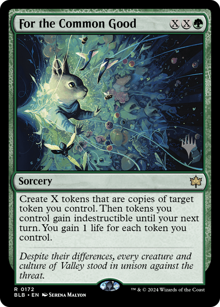 For the Common Good (Promo Pack) [Bloomburrow Promos]