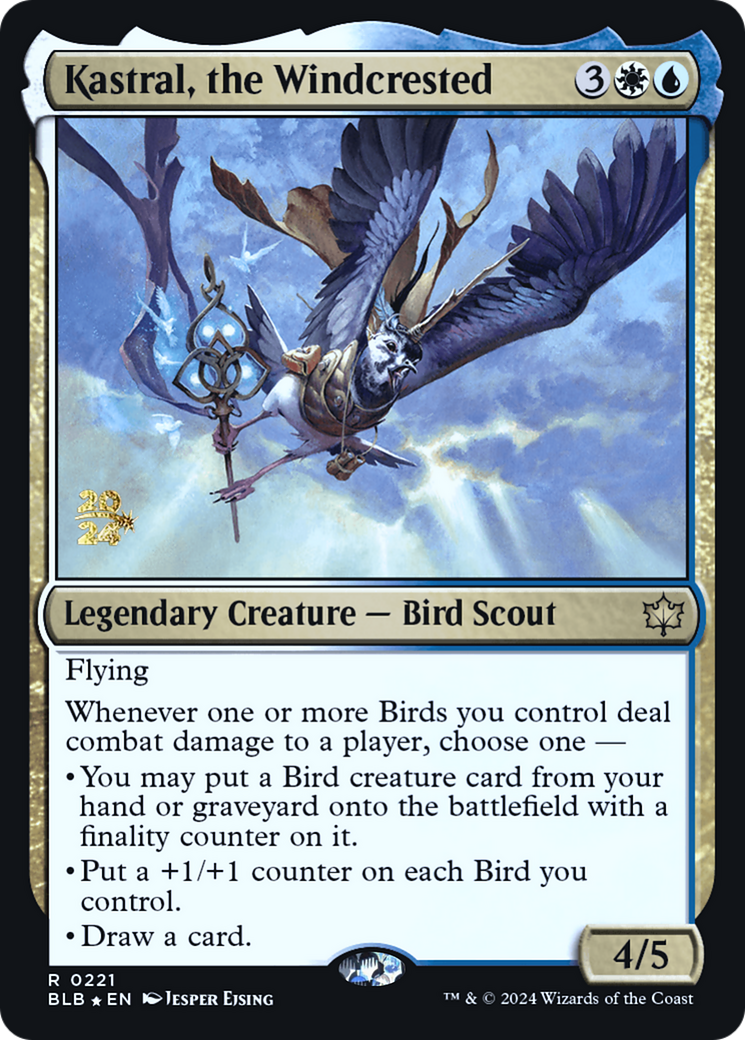 Kastral, the Windcrested [Bloomburrow Prerelease Promos]